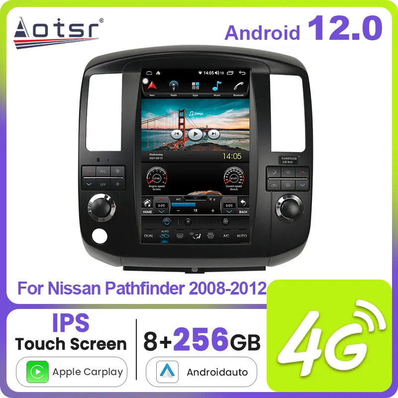 

12.1inch Car Radio For Nissan Pathfinder 2008-2012 Android 12 Multimedia DVD Player Auto Stereo DSP Carplay Audio GPS Navigation