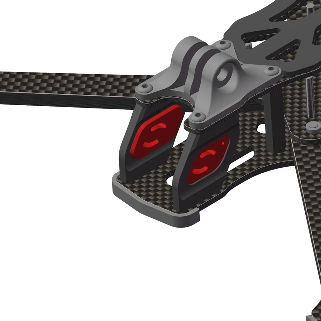APEX EVO 10-Zoll 3K Carbonfaser FPV-Rahmen für CADDX Vista Polar Nebula Pro für DJI O3 Air Unit RC Drohne Quadcopter – Detail 13