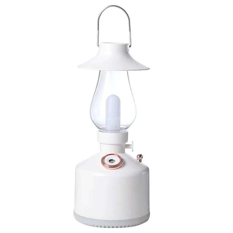 

Retro Camping Lantern Wireless Air Humidifier Lights USB Rechargeable Night Lights Mist Maker Home LED Camping