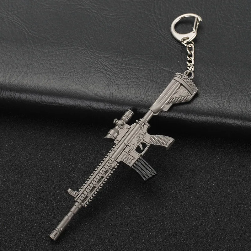 Spielzeugpistole Schlüsselanhänger Legierung Spielzeugpistole Modell Anhänger Auto Schlüsselanhänger Auto Schlüsselanhänger Herren Bestes Geschenk Veranstaltungen Schönes kleines Geschenk – Detail 10