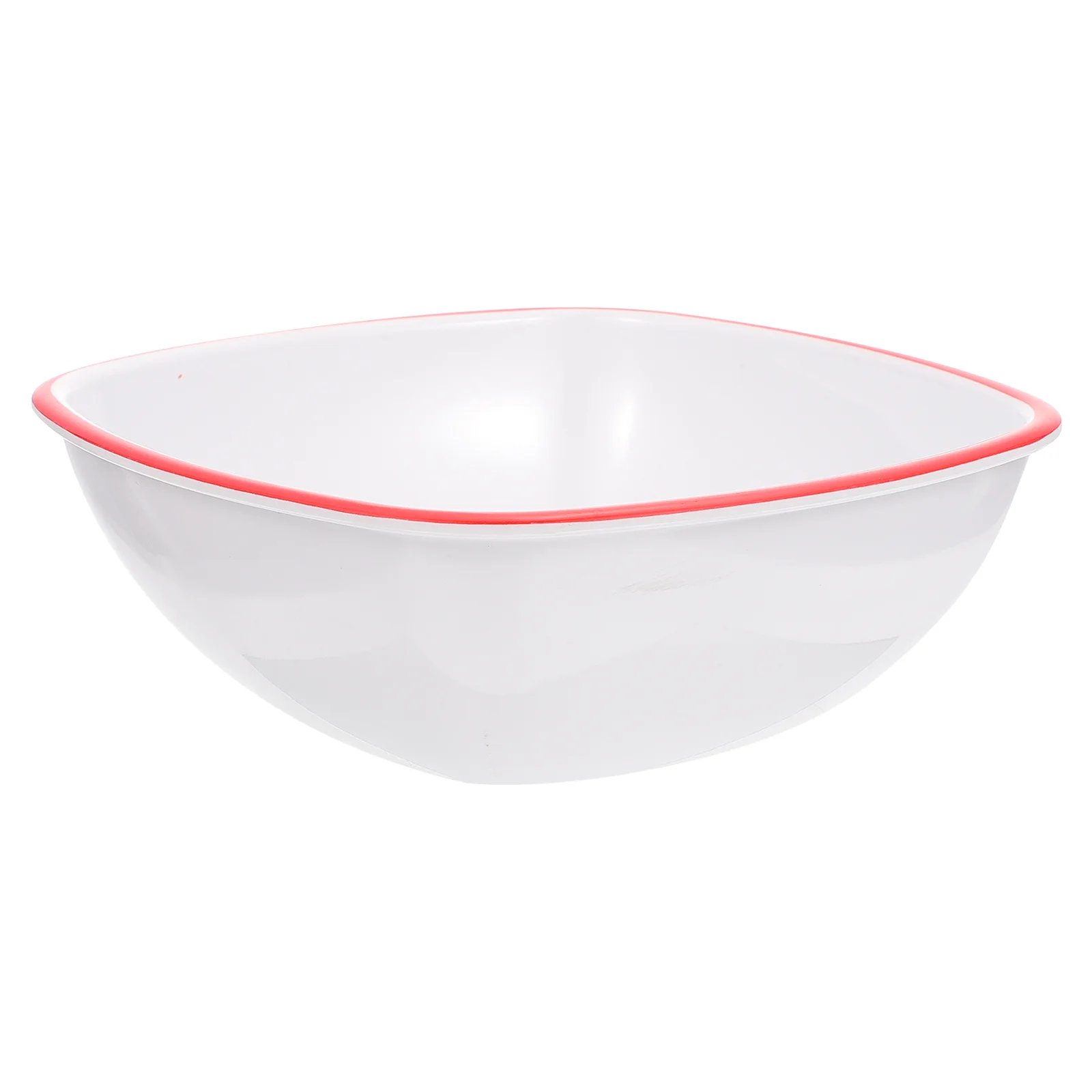 

1pc Retro Style Melamine Food Bowl For Salad Fruit Dessert Serving Kitchen Tableware Restaurant Storage Bowl