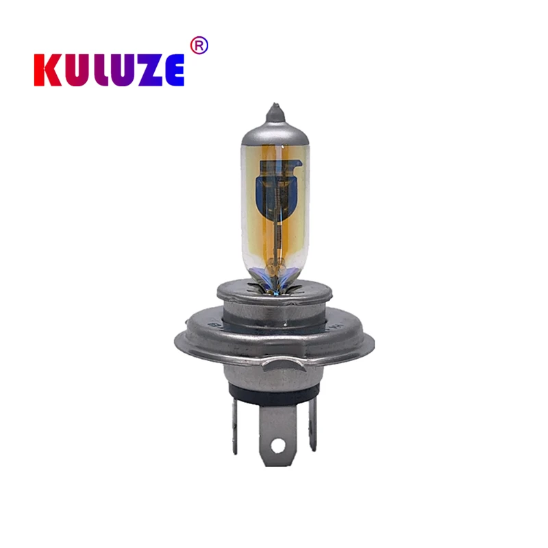 

2 Pcs H4 12V60/55W Headlamp 2300K P43t Halogen Lamp Replace Upgrade Super Yellow Rain And Fog Proof Light Car Bulbs