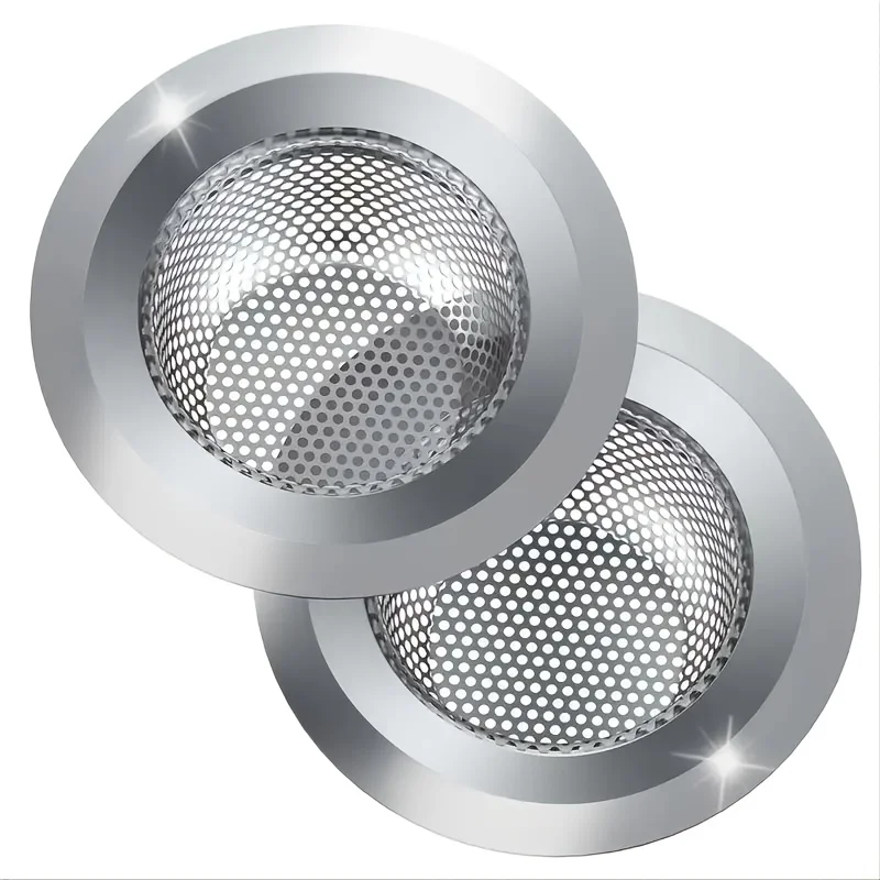 

Premium Stainless Steel Sink Drain Strainer - Efficient Food Residue Collector, Anti-Clog Kitchen Sink Filter, Easy to Clean