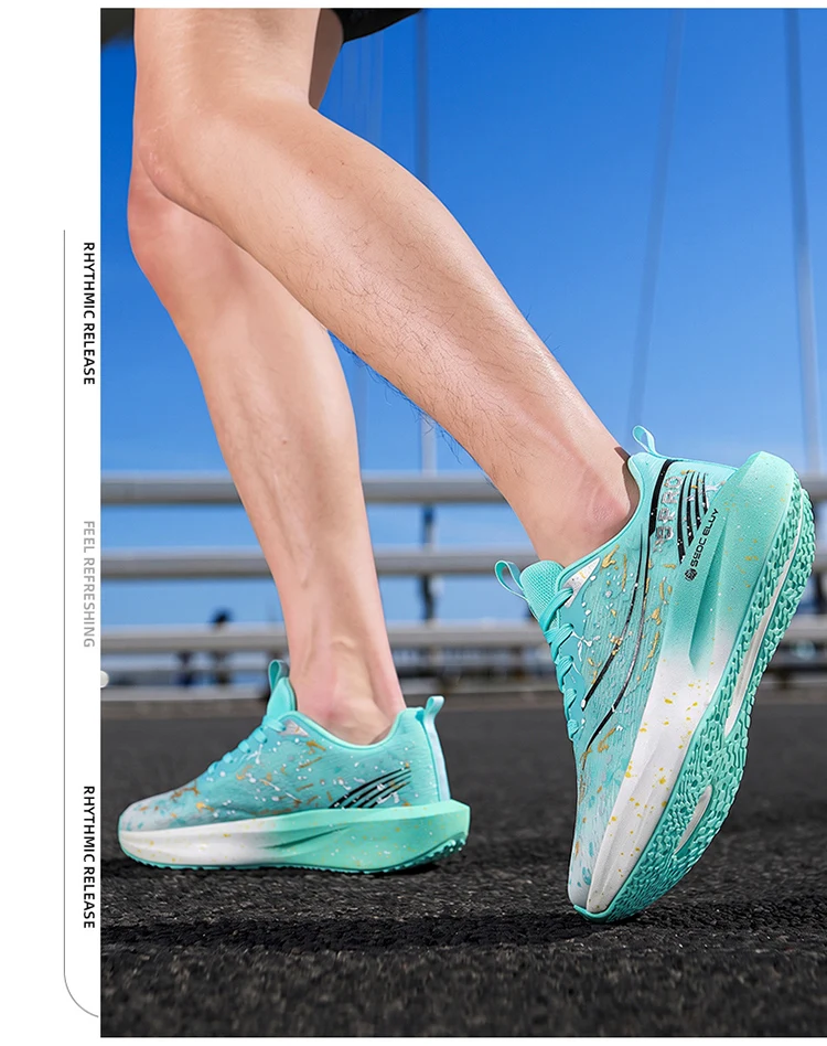 Modische Leichte Laufschuhe für Damen und Herren, Atmungsaktive Sportschuhe für Outdoor-Jogging, Größe 35-45 – Detail 9