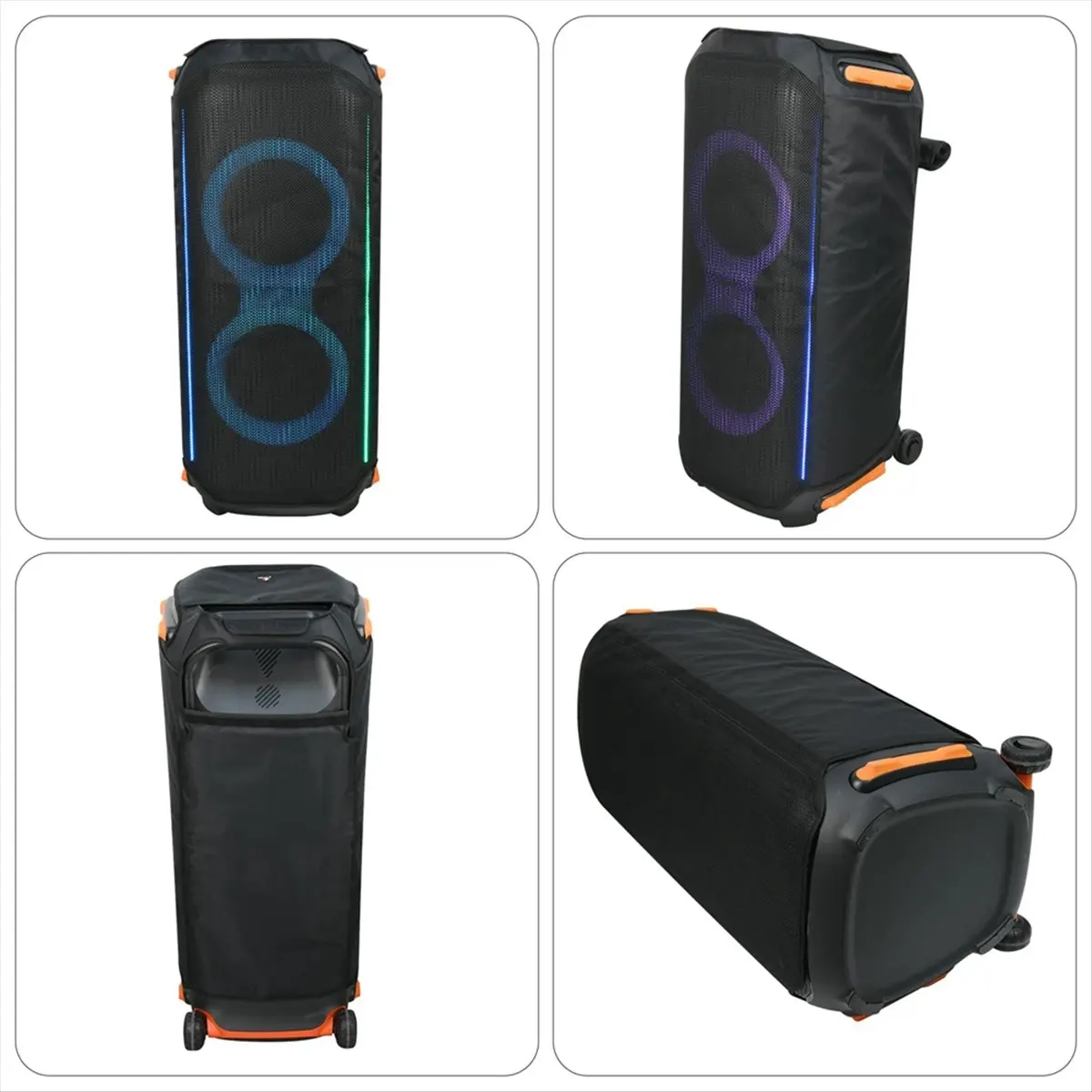 ^&*Summer sale-  Mesh Speaker Cover for PartyBox 710 Speaker, Slip Cover Protective Sleeve Case Speaker Replacement Cover
