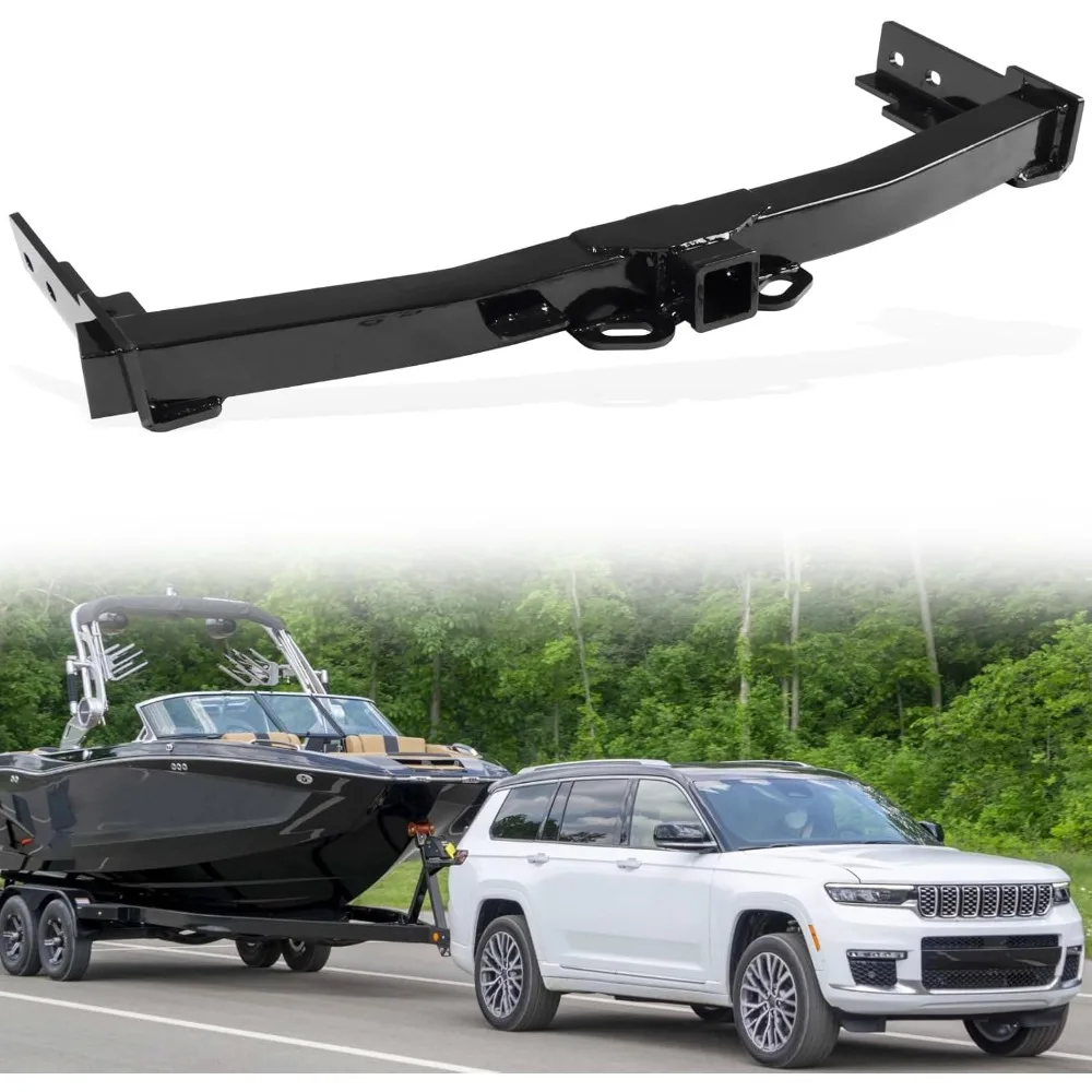 

2-дюймовый приемник сцепного устройства прицепа для Jeep Grand Cherokee L 2021-2026 годов с 3-рядными сиденьями