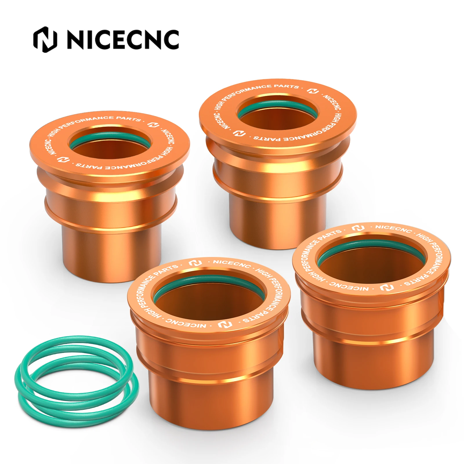 NICECNC para Husqvarna TE 300 TE 250 FE 350 FE 450 FE 501 2014-2015 FC 350 2014 26MM/20MM espaciadores de rueda delantera trasera collares de cubo
