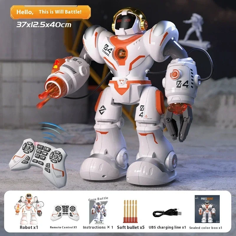 インテリジェントリモコンロボット音声対話プログラミングハイテク電気ダンス子供のおもちゃギフトタッチセンシング人気