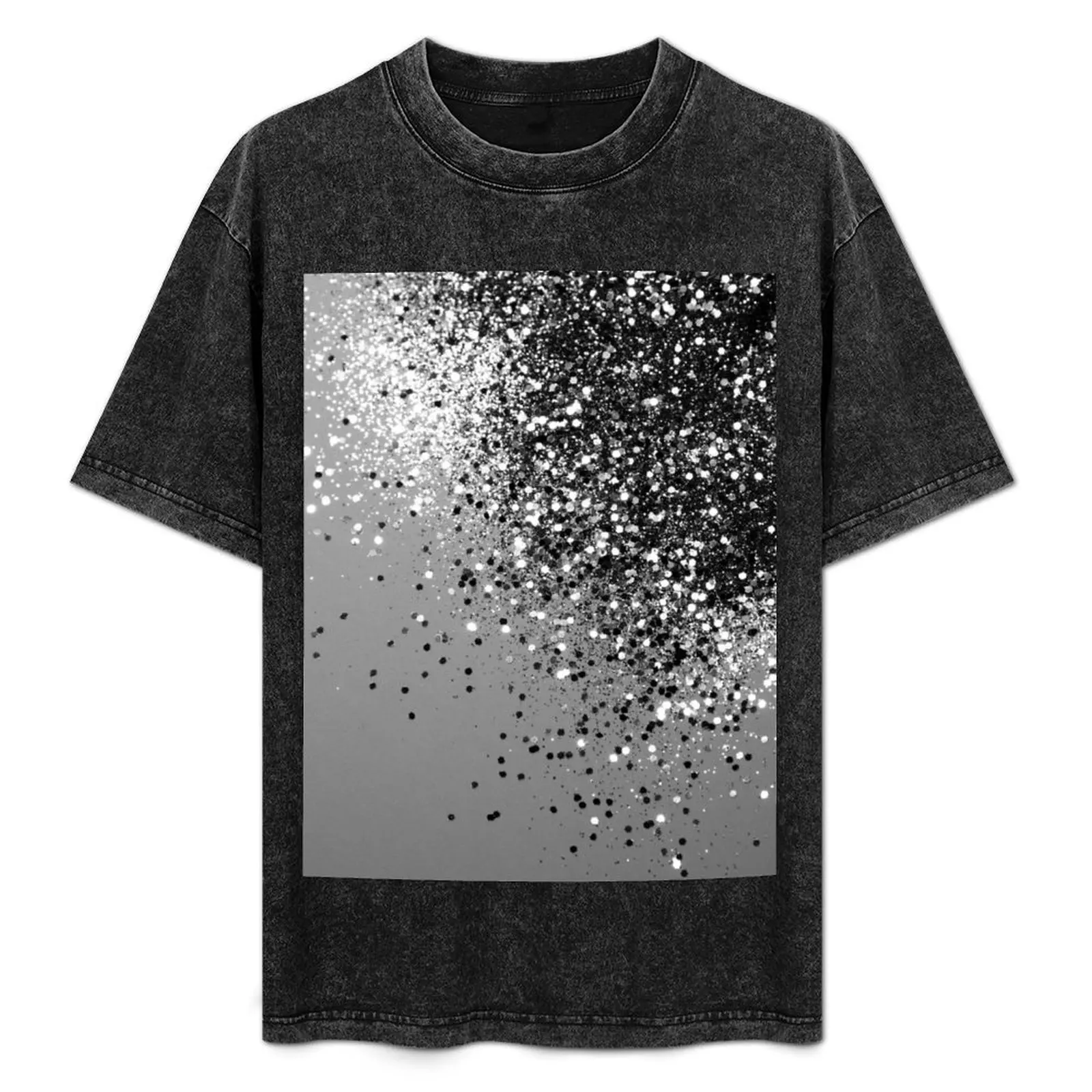 

Silver Gray Lady Glam #1 (Photo of Glitter Only - Not Reflective) T-Shirt man t shirt sublime mens workout shirts