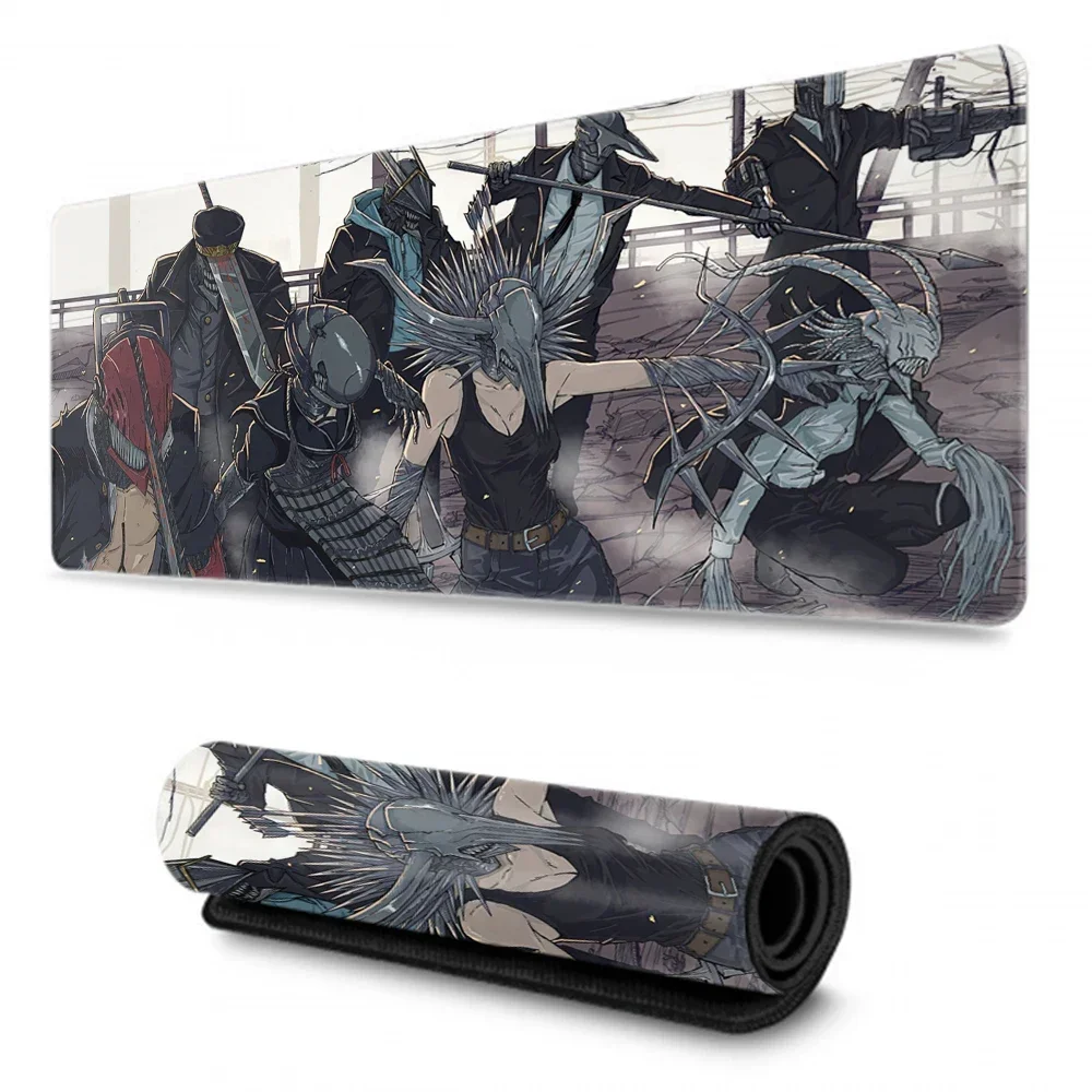 

Anime Chainsaw Man Mousepad Home New XXL Mouse Mat Desk Mats MousePads Office Laptop Natural Rubber Anti-slip Gamer Mice Pad