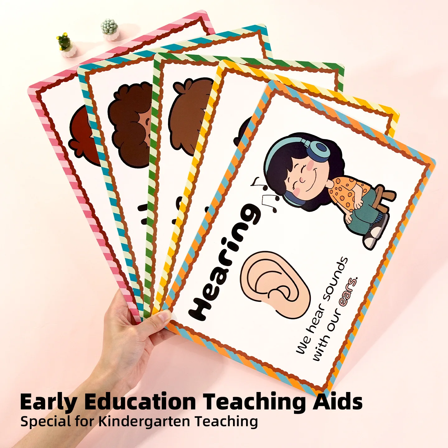 Fun Visual Teaching Cards: Explore the 5 Senses – Stimulate Curiosity & Discovery in Young Learners