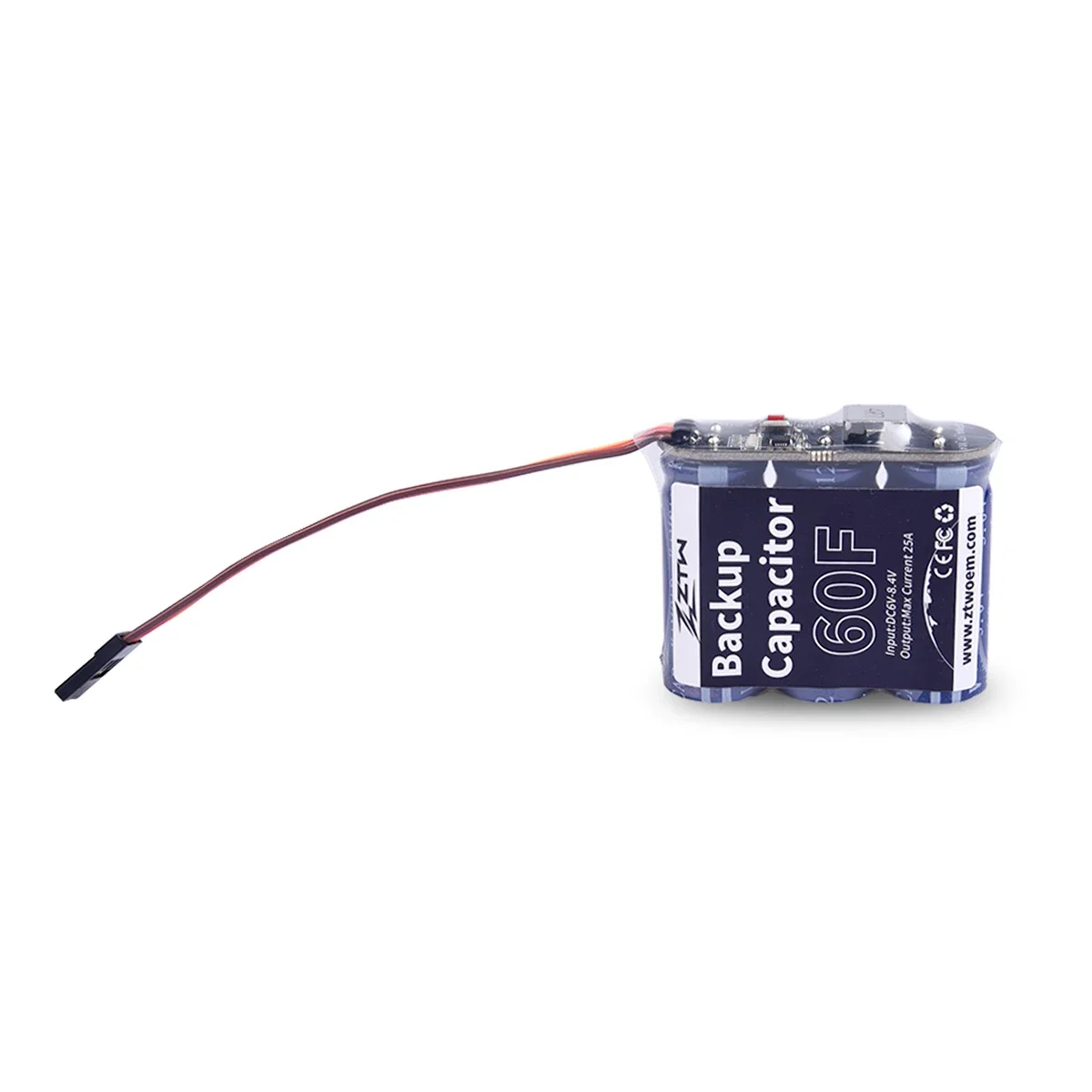 ZTW Super Capacitor Buffer BEC Backup 25F 60F 6V-12V 25A For RC Helicopter