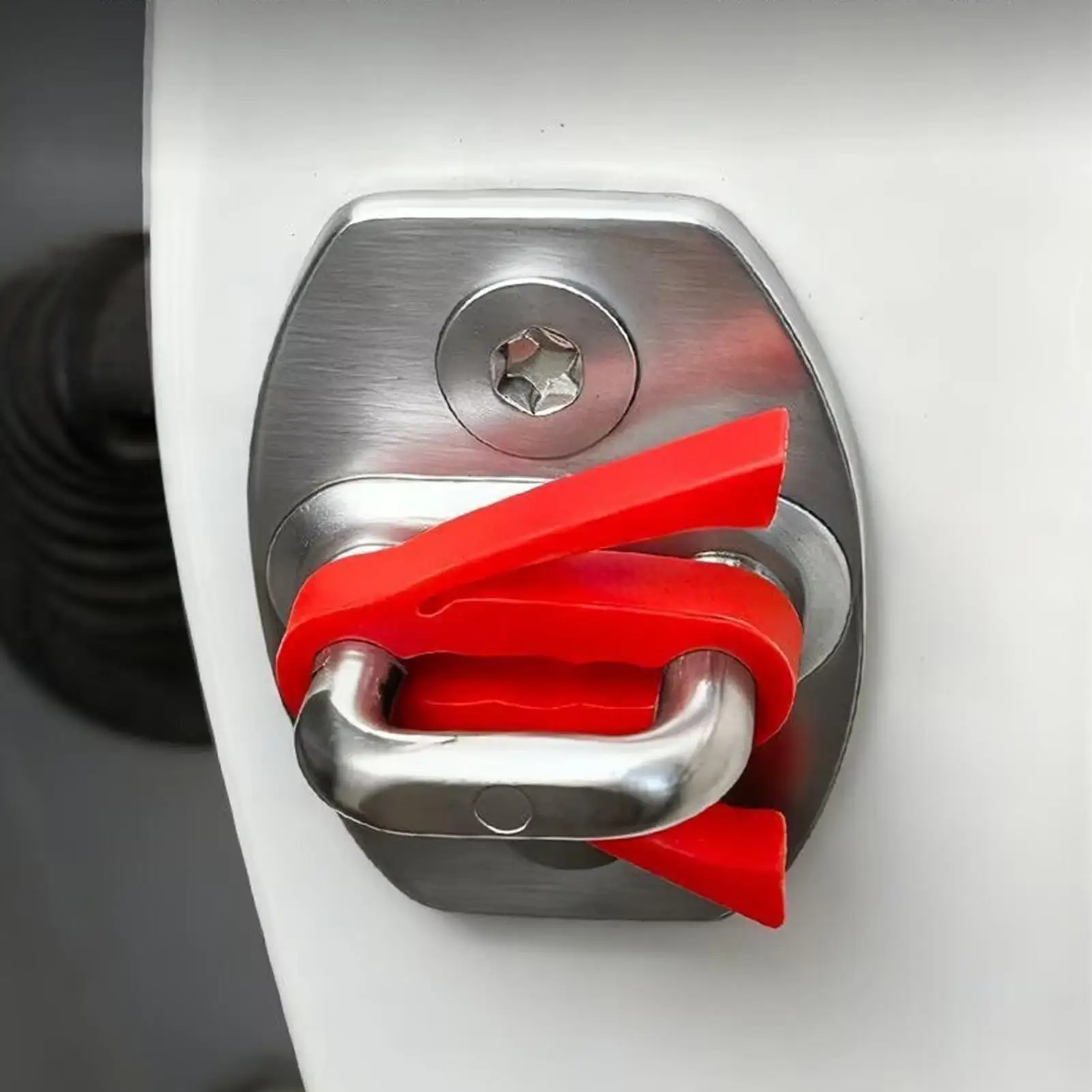 Universal Car Door Lock Damper Buffer Pad Soundproof Elastic Silicone Seals Auto Door Closing Shock Absorber Gasket Accessories