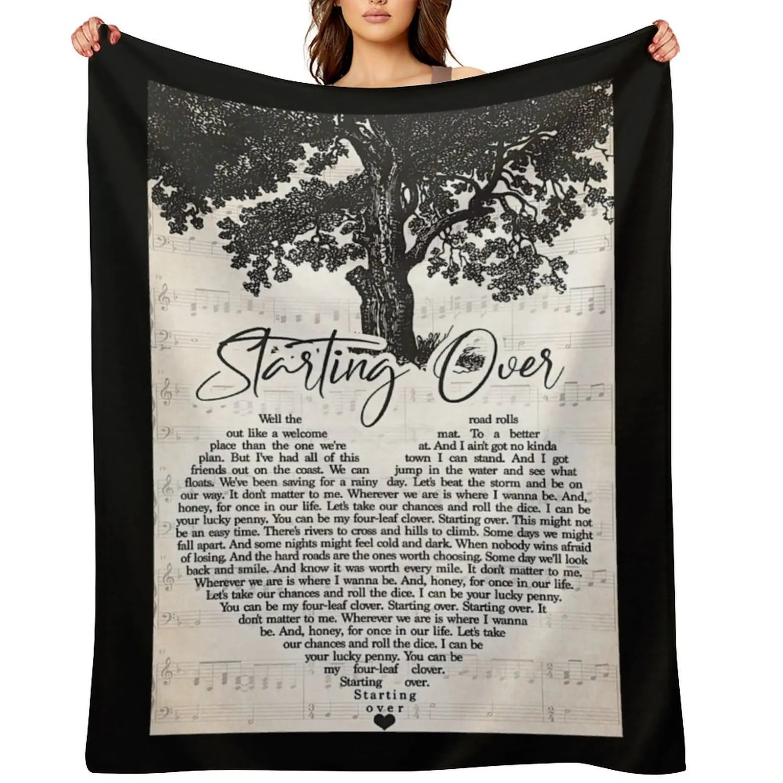 

Chris Stapleton – Starting Over Lyrics Throw Blanket Bed Fashionable Soft Luxury Throw Blankets For Sofas Blankets