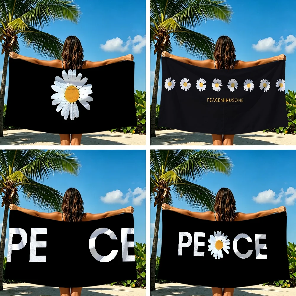 G-P-Peaceminusone-es Towel Gift For Travel Gym Sauna D-dragon Travel Spa Shower Camping Quick Dry Sports Beach Towels Soft Pool