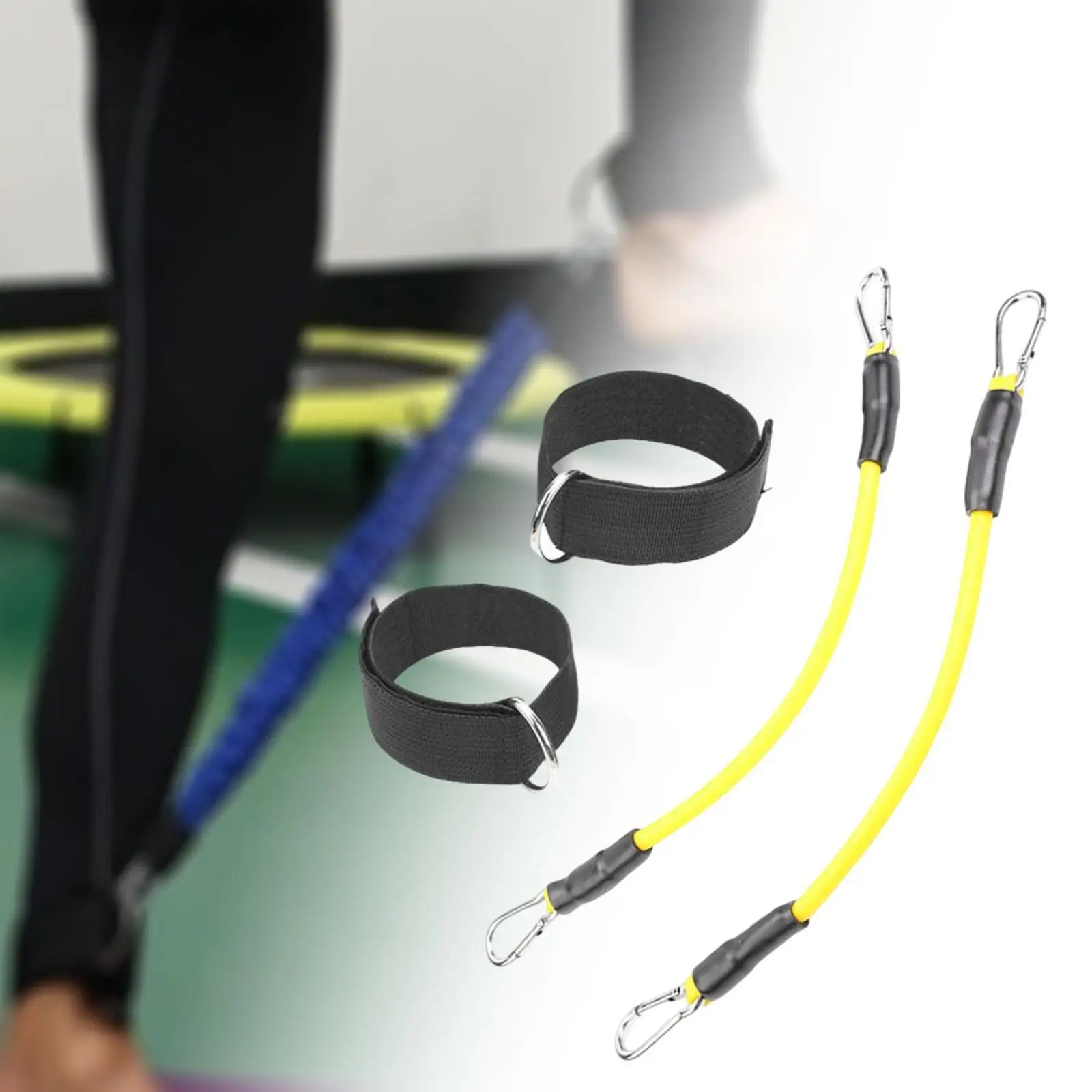 3xLegs Resistance Bands Speed Agility Training Tool with Ankle Straps Supplies Ankle Resistance Bands Exercise Bands for Glutes
