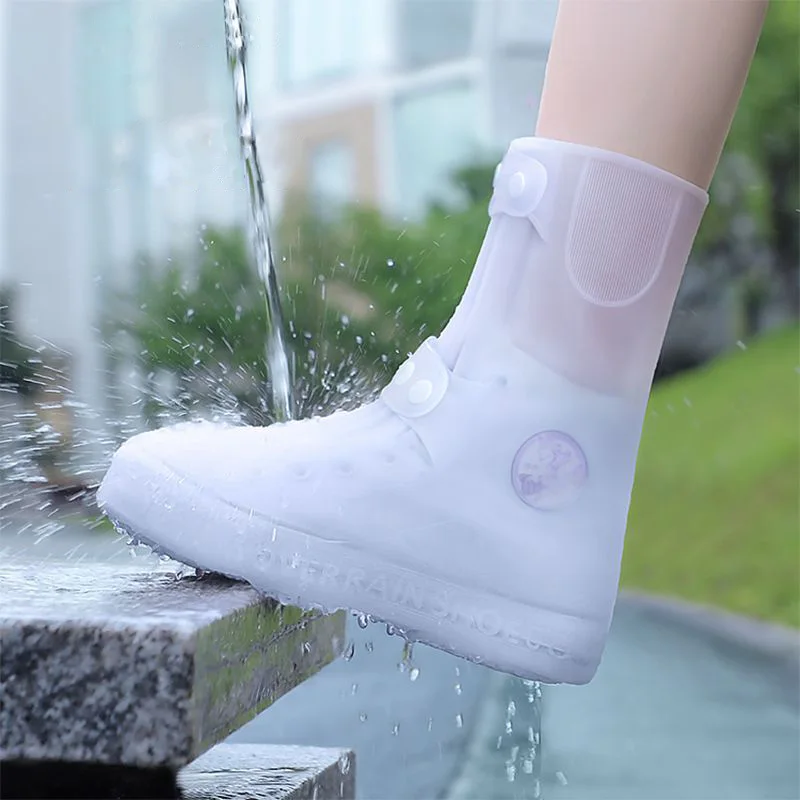 

WaterProof Shoe Covers Rain Boot Overshoes For Outdoor Use Non-Slip Reusable Accessories