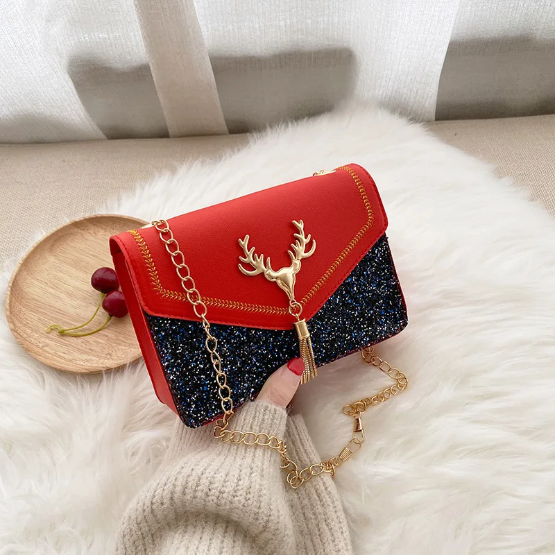 Fashion small square bag new shoulder bag chain women's bag crossbody bag