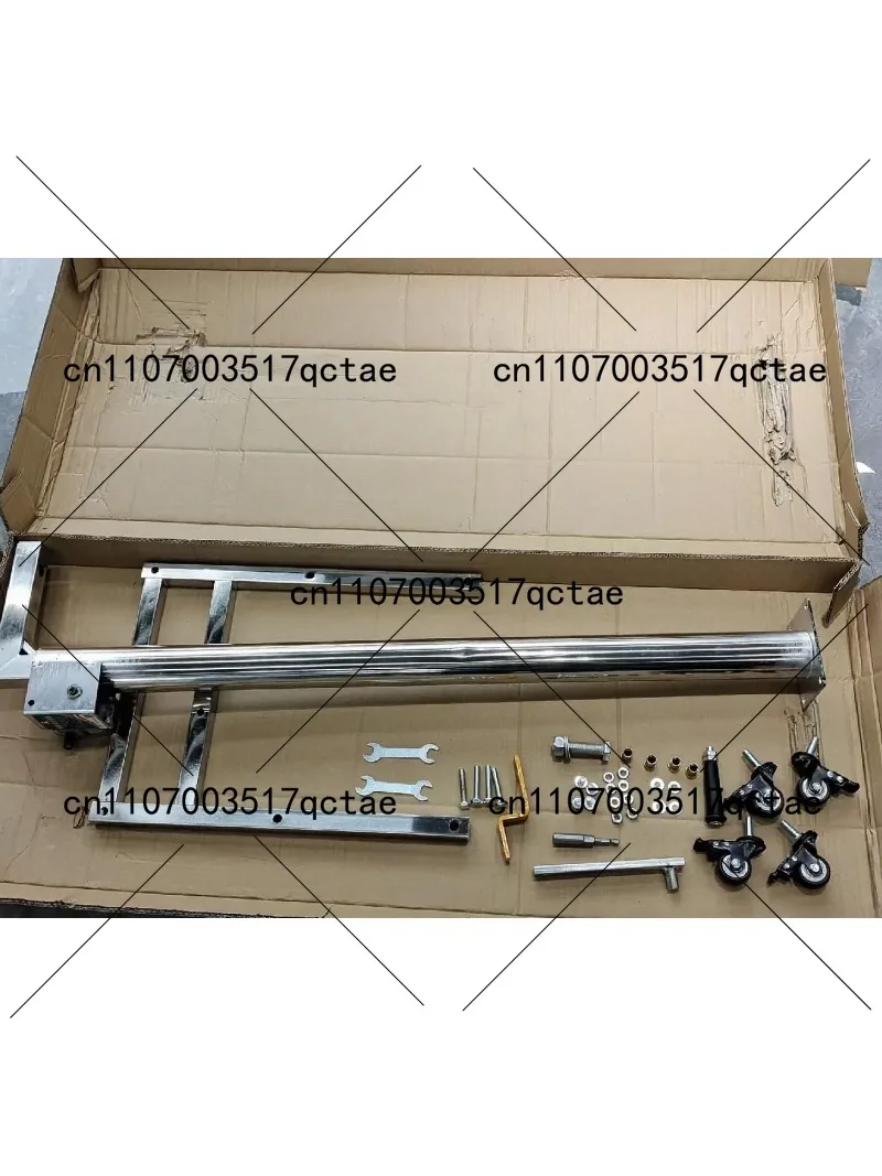 Heavy Duty Display Stand Adjustable Height with Six-Wheel Mobile Base for Solid Doll Figures