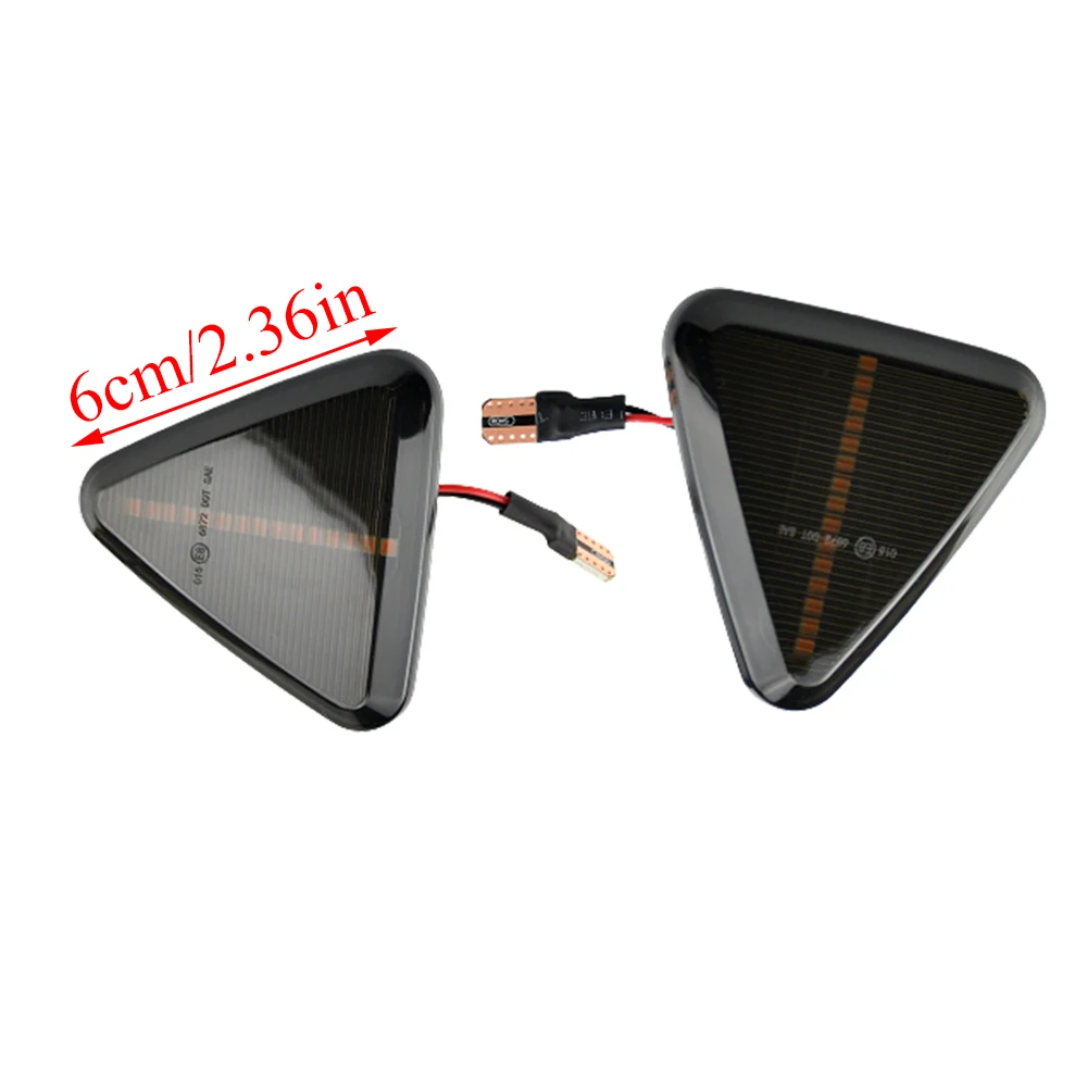 2Pc Luci Laterali Auto Sinistra Destra Per Mitsubishi Colt CZC 2004-2012 Dinamico Indicatore di Direzione Laterale Indicatore di Direzione Accessori Auto