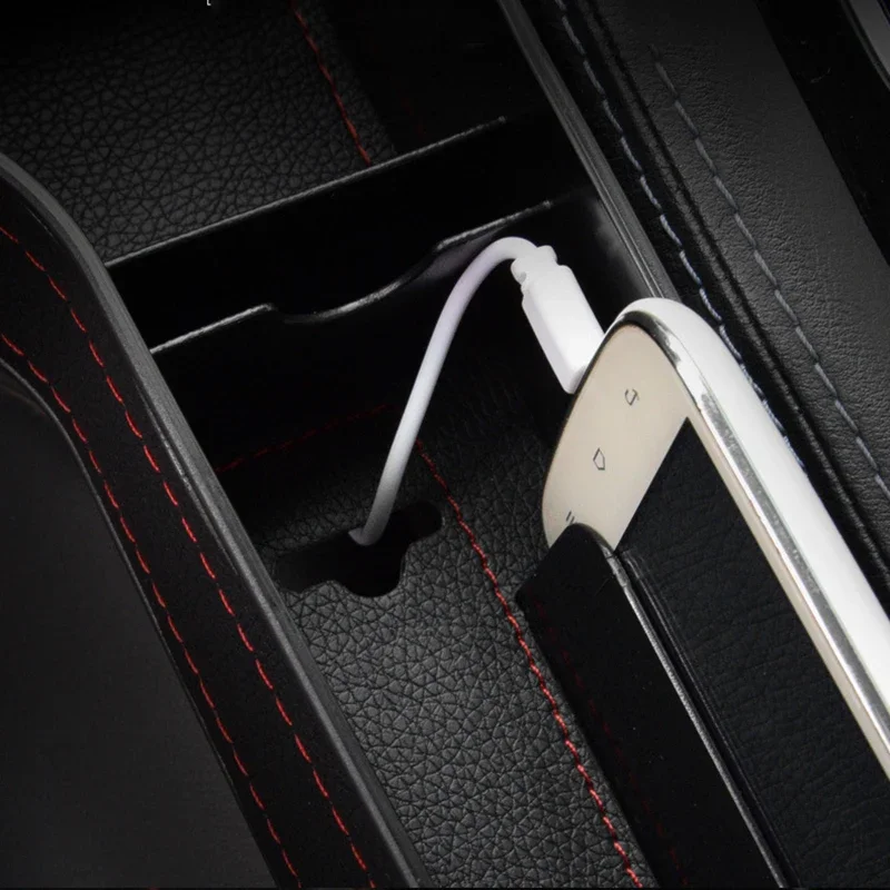 Car Seat Gap Filler Storage Box Multifunction Car Crevice Storage Box Organizer Auto Seat Slit Card Pocket Phone Cup Holder