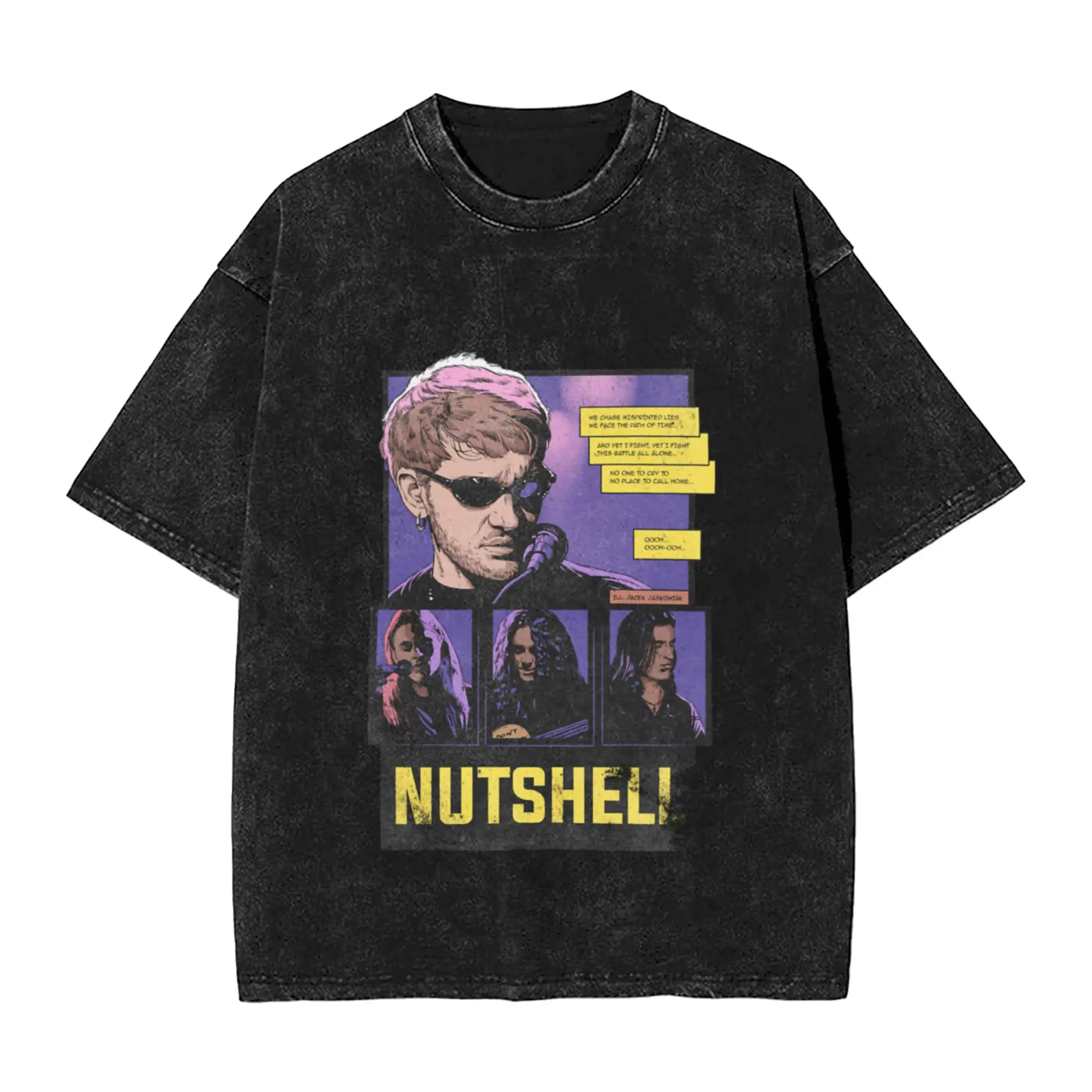 Nutshell Unplugged  96 Classic Chic A Vintage Oversized Cotton Unisex T-Shirts