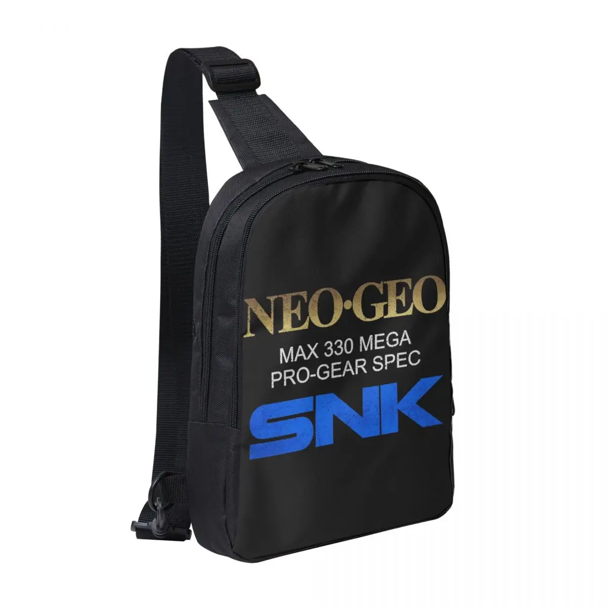 

Neo Geo Pro Gear Spec Gold Retro Design Chest Bag Men Sling Crossbody Backpack Chest Bag Traveling Hiking Daypack Shoulder Bag