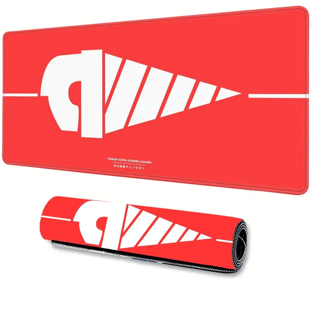 Gurren Lagann Mouse Pad Pc Gamer Cabinet Keyboard Tengen Toppa Mat Computer Anime Deskmat Gaming Accessories Table Mousepad XXL