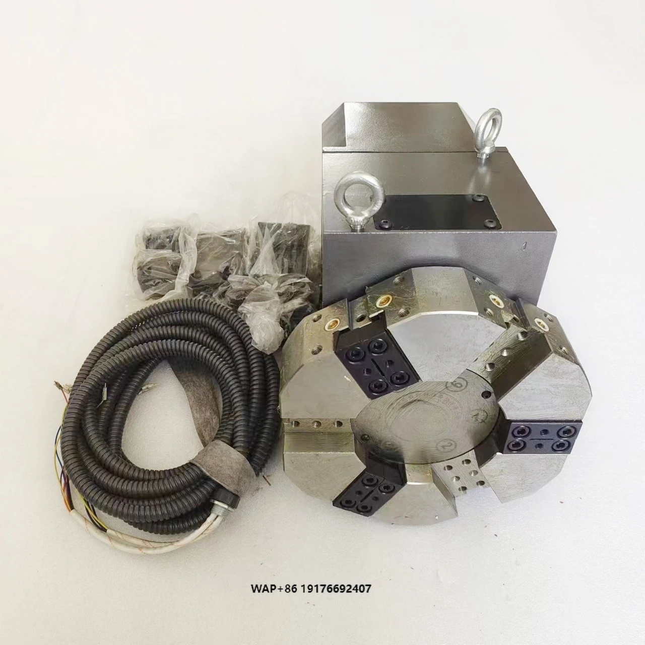 

Lathe Machine Use Horizontal NC Turret for Slant Bed or Plate Bed CNC Quick Tool Chagne Turret with 6 or 8 Tools HAK31063