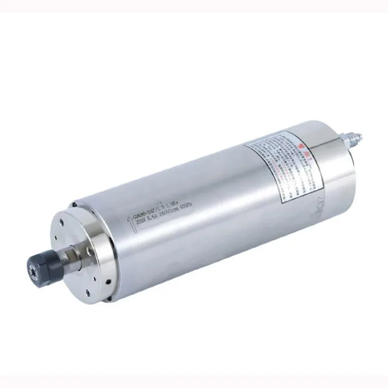 New GDK Series 1.5kw 2.2kw 220V 380V ER16 ER20 Water Cooled Constant Torque Electric Spindle For CNC Metal Engraving Mill