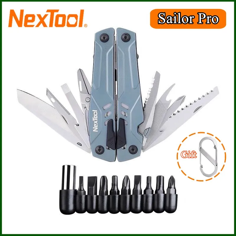 NexTool Sailor Pro Multitool Pliers 14 In 1 Portable Folding Pocket Knife Scissors Screwdriver Outdoor EDC Multi Tools