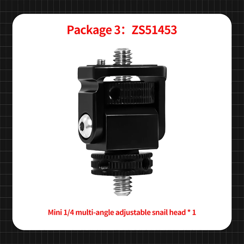 Monitor EVF Ständer Halter Kaltschuh Halterung für Kamera Feld Monitor Mikrofon Blitzschuh Einstellbare Stabilisator für GoPro DJI Action – Detail 23