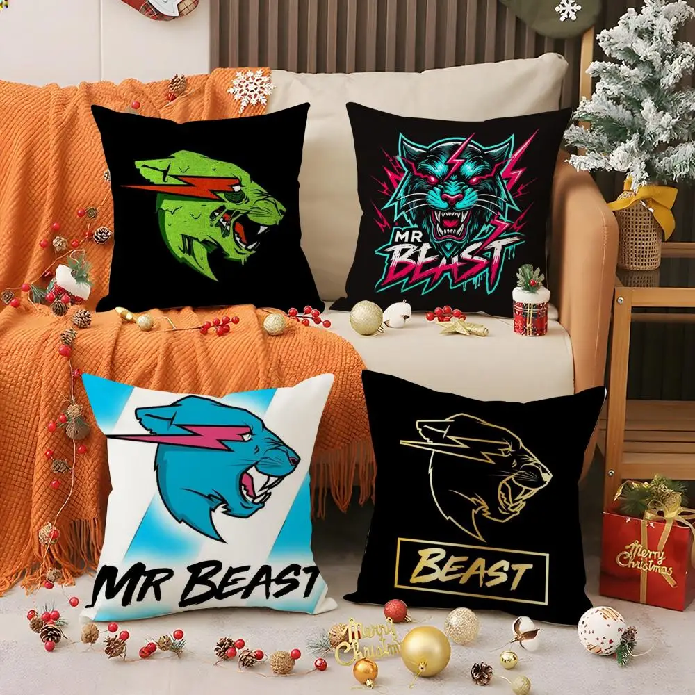 Funda de almohada Mr Gaming Beast-ES Blogger, sedosa, elegante, cómoda, para sofá cama, cremallera invisible