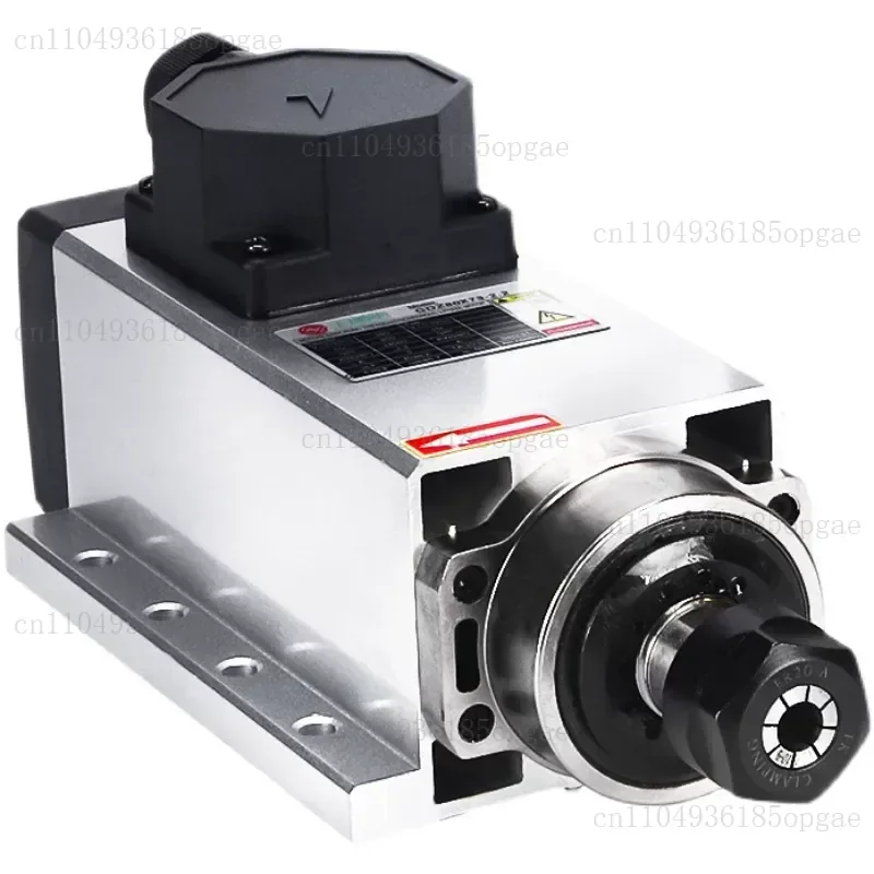 square air-cooled spindle motor engraving side hole opening 1.5/2 2/3.5/4.5/6/7.5KW power