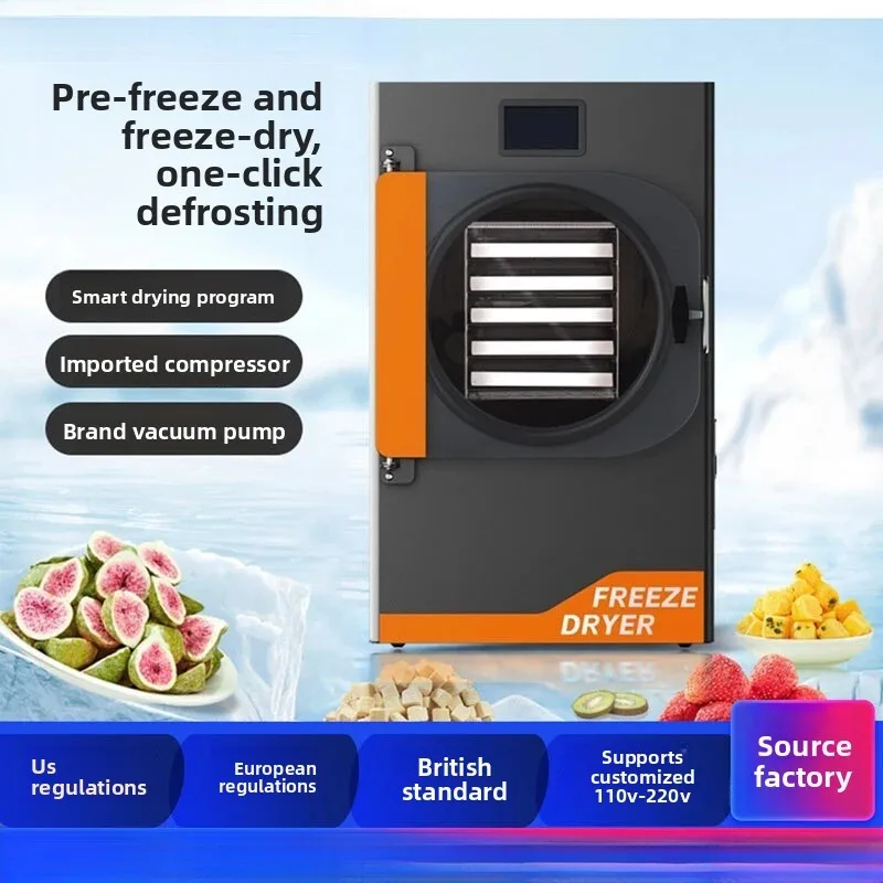 

Research Liquid Laboratory Scientific Household Small Medicine 12 Pet Vacuum Biological Freeze Dryer