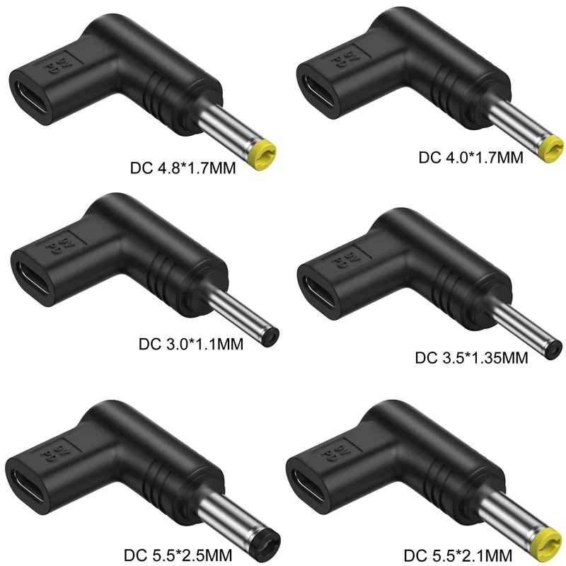 Universal 15V 19V 12V USB C PD to DC Power Connector Type C to DC Jack Plug Charging Adapter Converter for Router Tablet PD