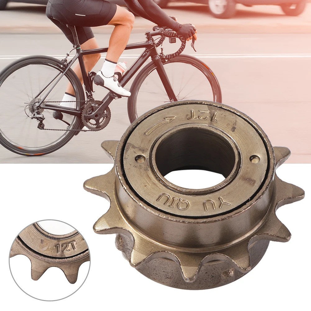 12/14/T Teeth Single Speed Freewheel Flywheel Sprocket Bicycle Folding Bike Gear