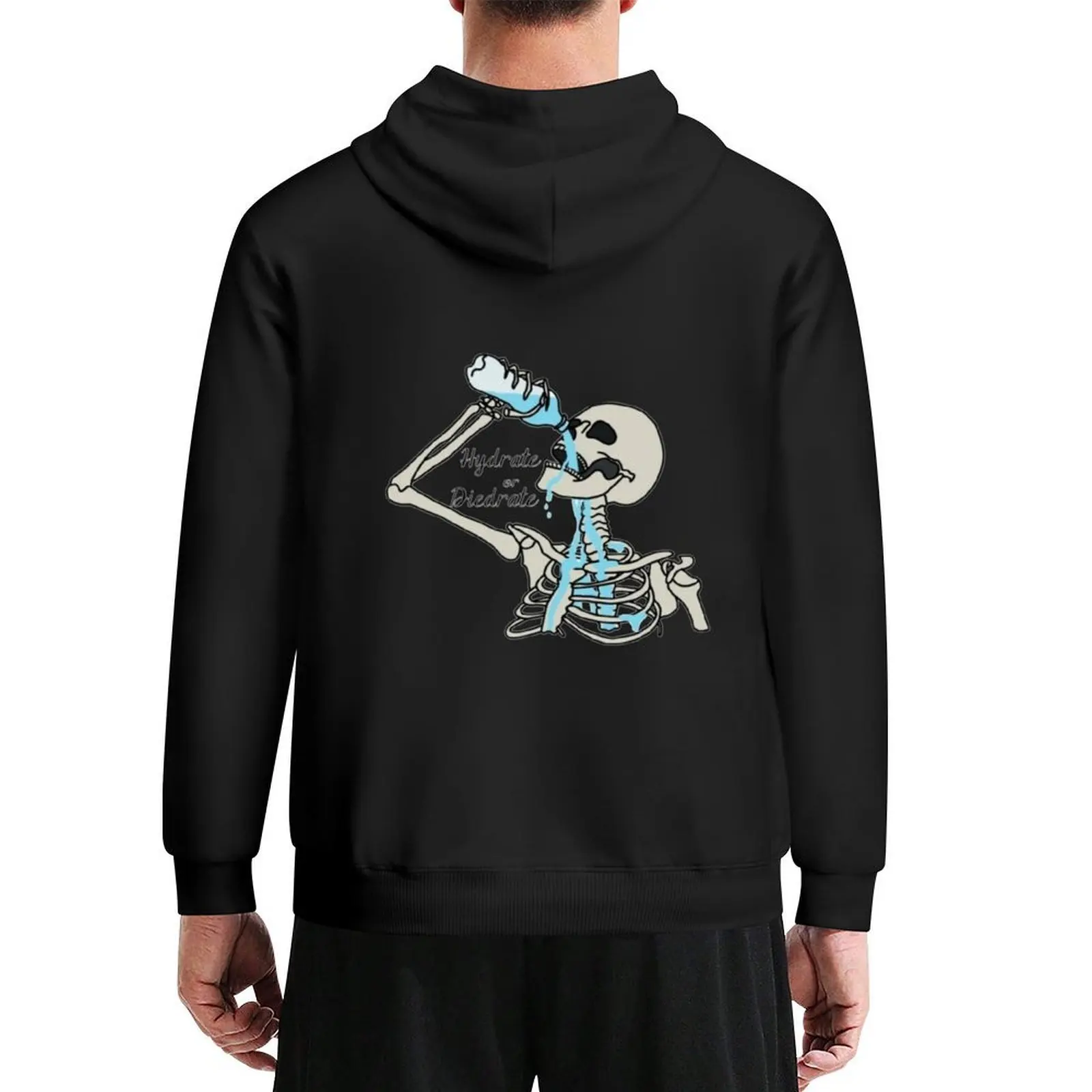 

Hydrate or Diedrate Skeleton Hoodie men's sweat-shirt set aesthetic clothing men's clothing anime clothes hoodie streetwear