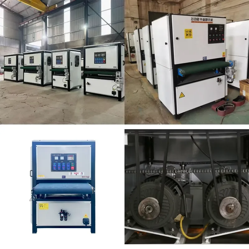 Industrial Automatic Flat Metal Deburring Machine with Motor & Gear for Cut Parts Easy to Operate