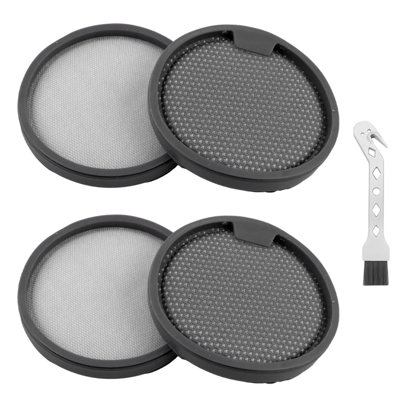 4ชิ้นตัวกรองแปรงขนาดเล็กอะไหล่สำหรับ T10 T20 T30 R10 R20 R20อะไหล่เครื่องดูดฝุ่น G10 G9