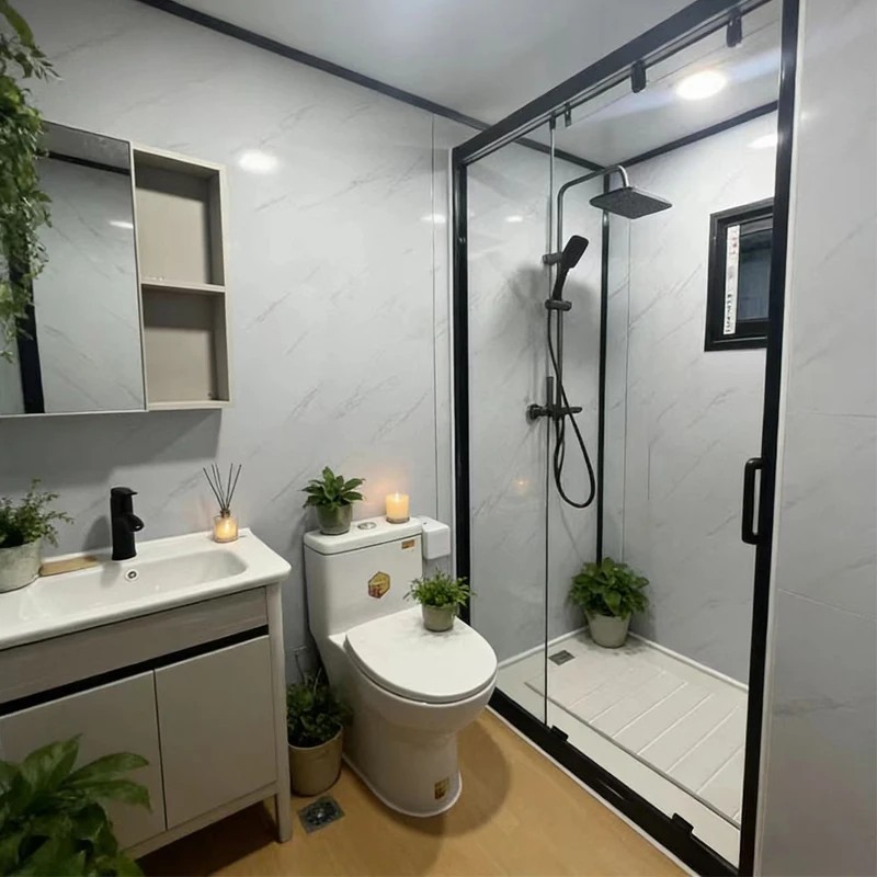 2026 تصميم حديث جاهز، منزل حاوية فولاذية قابلة للتوسيع بطول 20 قدمًا، منزل صغير محمول مخصص