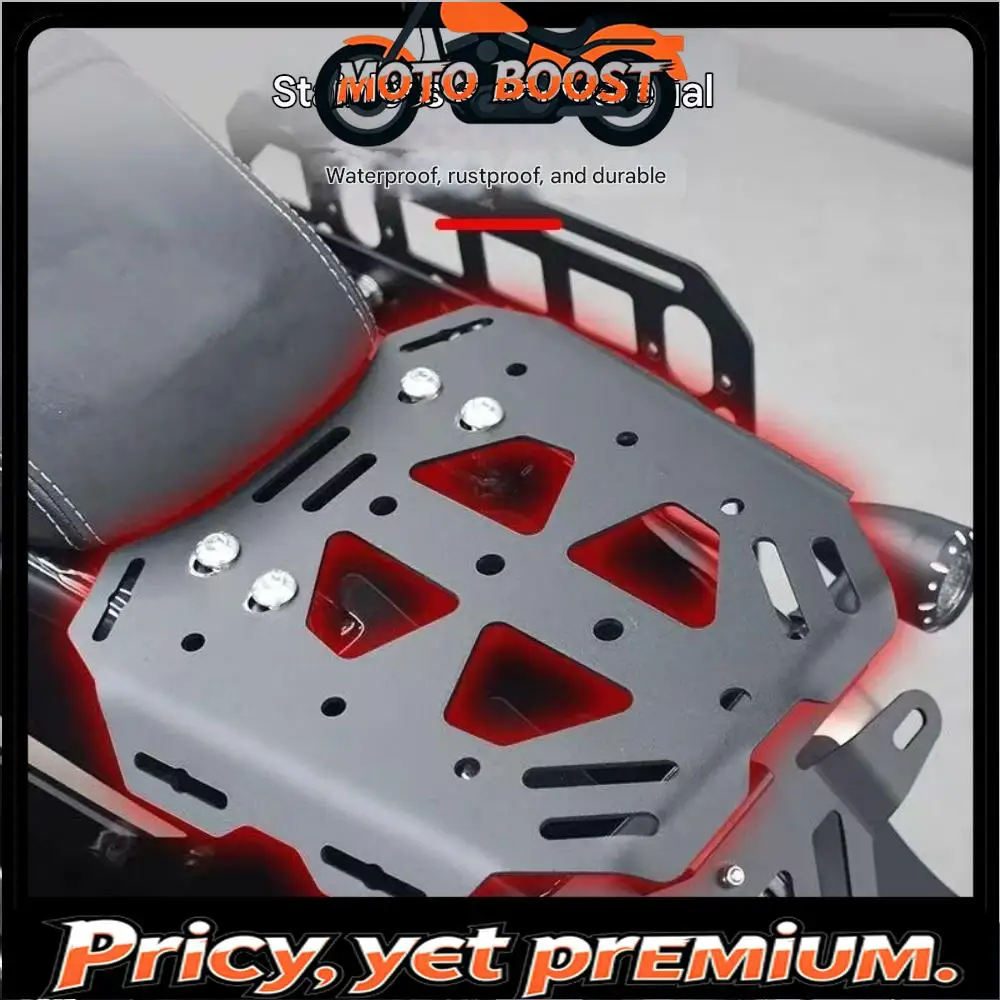 

Suitable for VOGE CU250 retrofit parts: stainless steel rear rack, tail box, cargo bracket, luggage rack accessories.