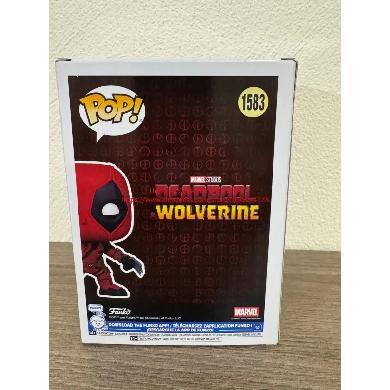 New Funko Pop Deadpool & Wolverine Series Rare No 1583 Deadpool With Claws Figure Desktop Ornament Collection Gift view 3