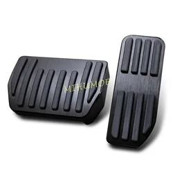 Anti-Slip Black Car Foot Brake Gas Pedal Pad Cover Trim For Jaguar F-Pace 2016-2025 XE XF 2016-2024 2023 2022 2021 2020 2019