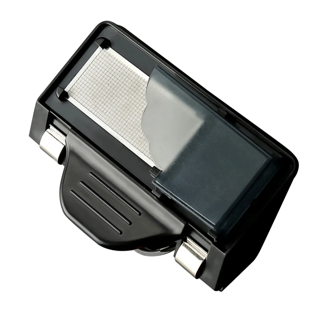 プラスチック両面鉛筆削りスケッチライティングデザイン安定したベースは削りくずを収集理想的な学校での使用子供