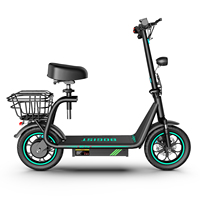 Bogist M5 Pro-S Electric Scooter with Seat 500W Motor (780W peak), 48V 13Ah Battery, 48km/h Max Speed 35km Max Range, Disc Brake