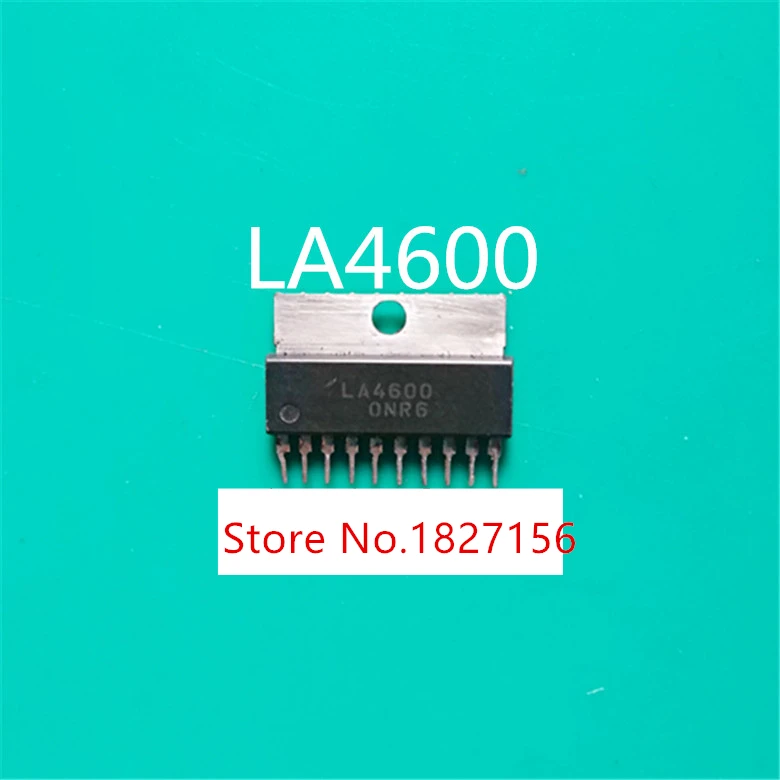 1PCS  LA4600 ZIP-10 New&original Audio Power Amplifier for Radio Cassette Recorders IC NEW