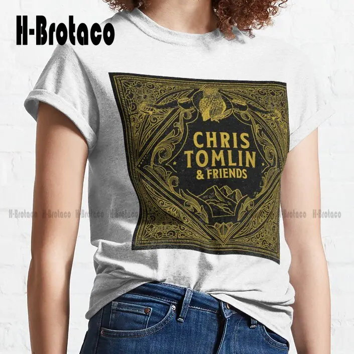 Chris Tomlin And Friends Tour 2021 Sctv T-Shirt Shirt For Men Harajuku Streetwear Oversized Graphic T Shirts 100% Cotton Xs-5Xl