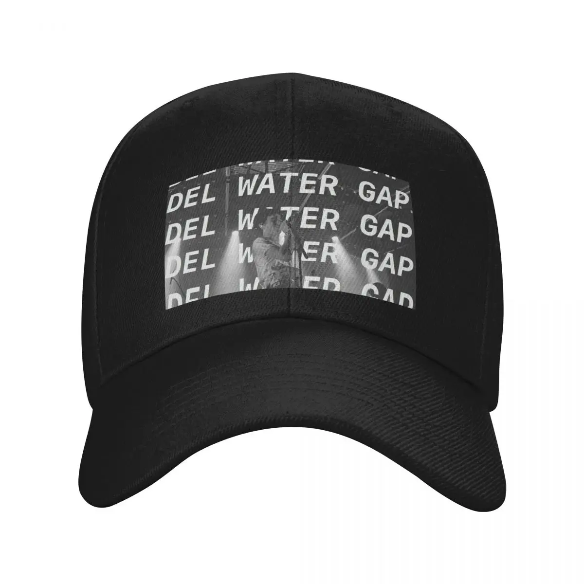 del water gap poster Baseball Cap Golf Hat Beach Golf Hat Man Men's Women's