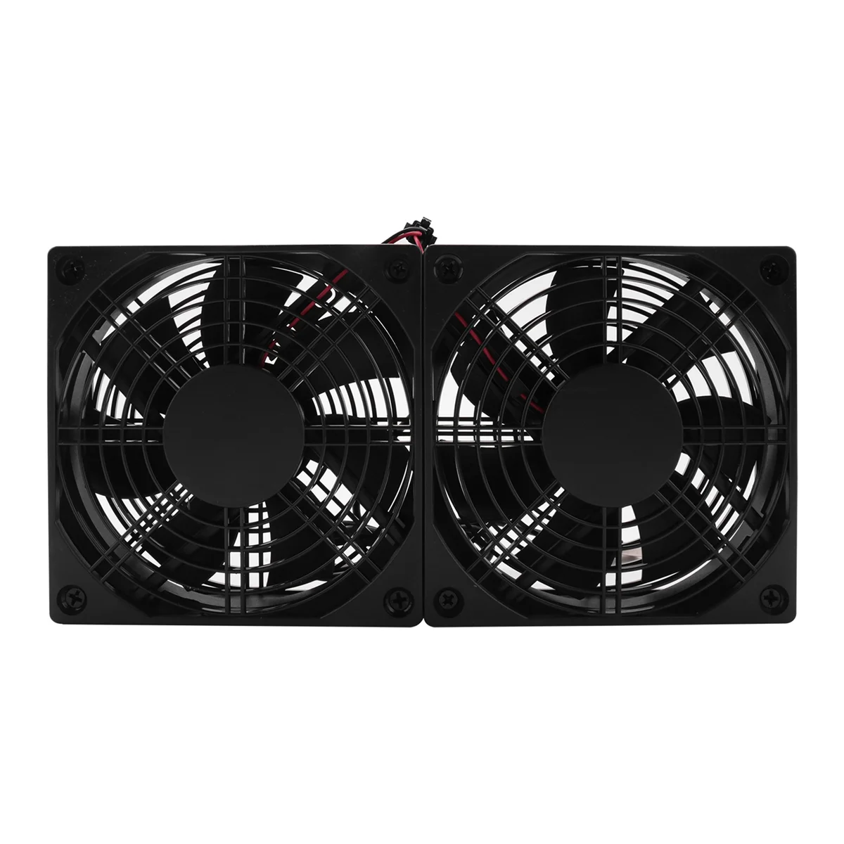 120Mm 5V USB Powered PC Router Dual Fans High Airflow Cooling Fan for Router Modem Receiver